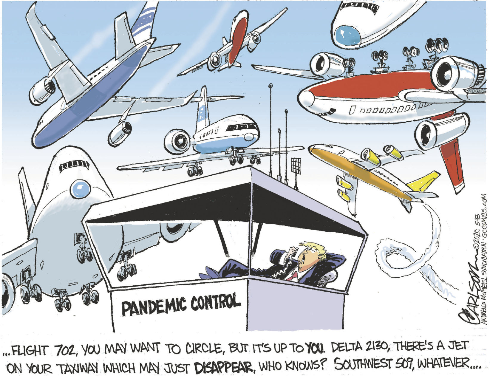 The latest editorial cartoon